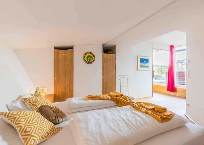 Apartment Whirlpool , Dachterrasse , Wienblick , Zwei Etagen