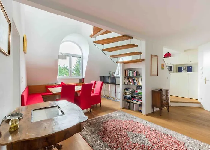 Whirlpool , Dachterrasse , Wienblick , Zwei Etagen Vienna