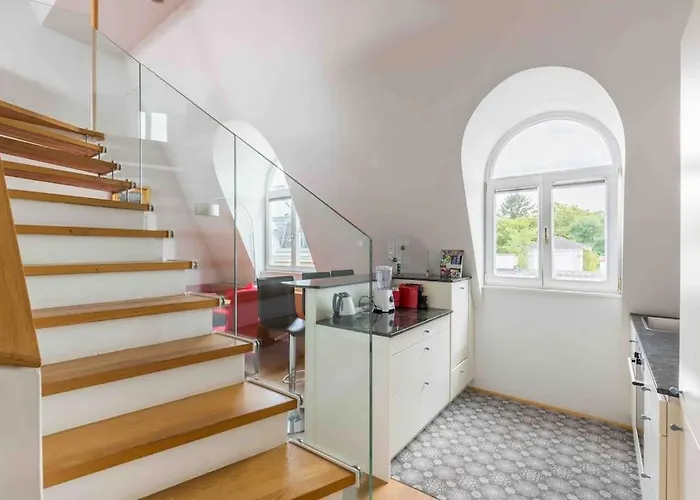 Whirlpool , Dachterrasse , Wienblick , Zwei Etagen