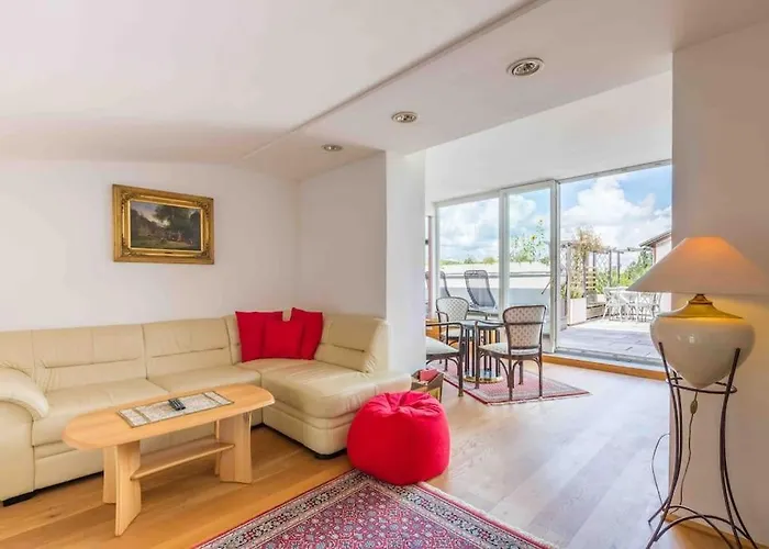 Whirlpool , Dachterrasse , Wienblick , Zwei Etagen