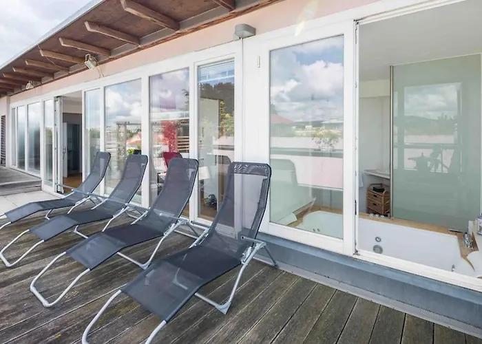 Apartment Whirlpool , Dachterrasse , Wienblick , Zwei Etagen