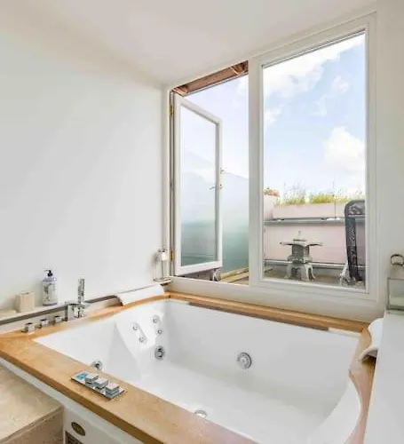 Whirlpool , Dachterrasse , Wienblick , Zwei Etagen Vienna