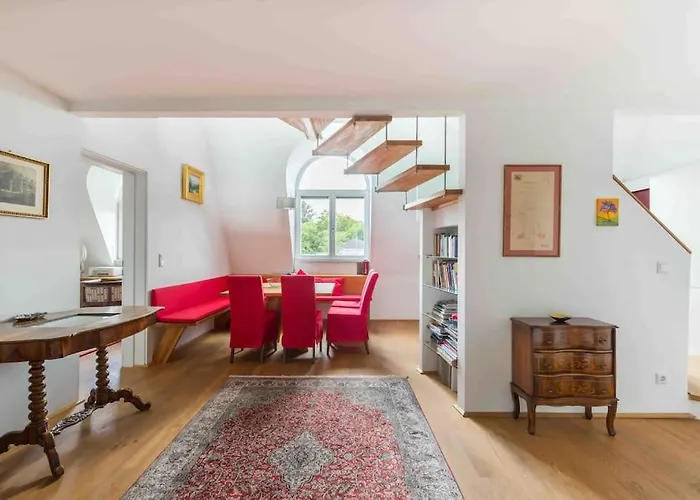 Whirlpool , Dachterrasse , Wienblick , Zwei Etagen * Vienna