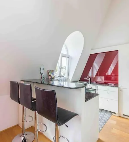 Whirlpool , Dachterrasse , Wienblick , Zwei Etagen Apartment
